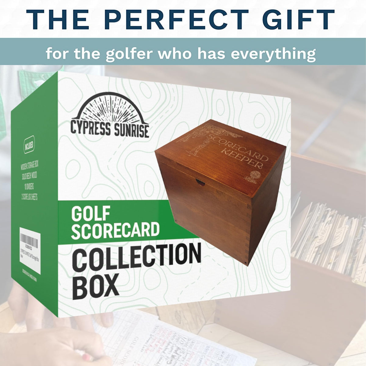 Cypress Sunrise perfect gift for golfers celebrating rounds and milestones