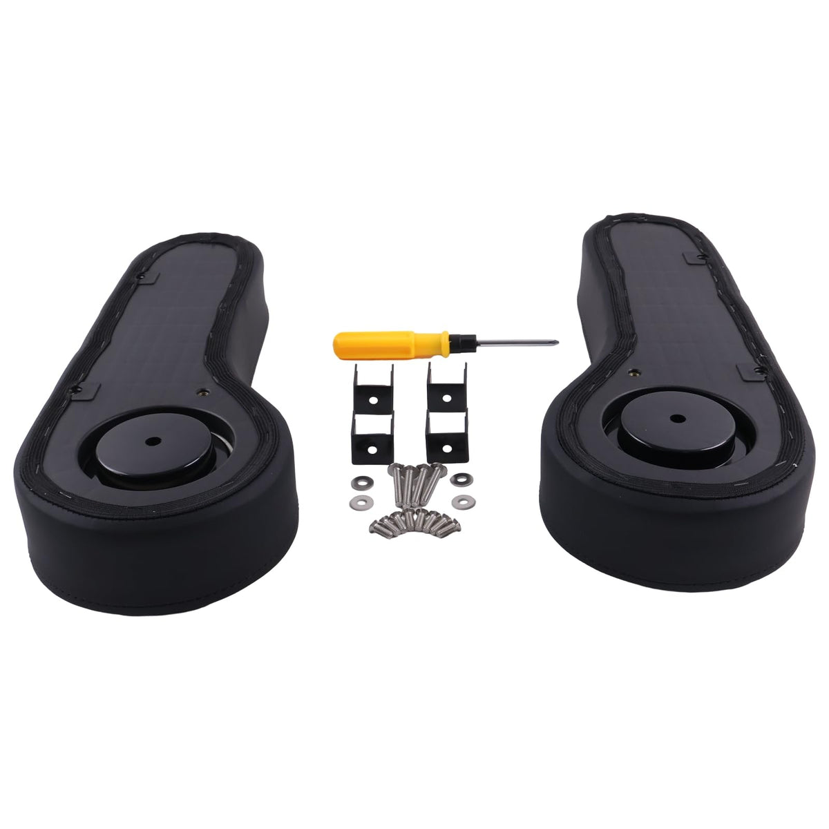 Czomoizc arm rest cup holder close-up shows sturdy, accessible design.