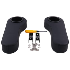 Rear-seat kit compatible Czomoizc cup holder ready for EZGO and other brands.
