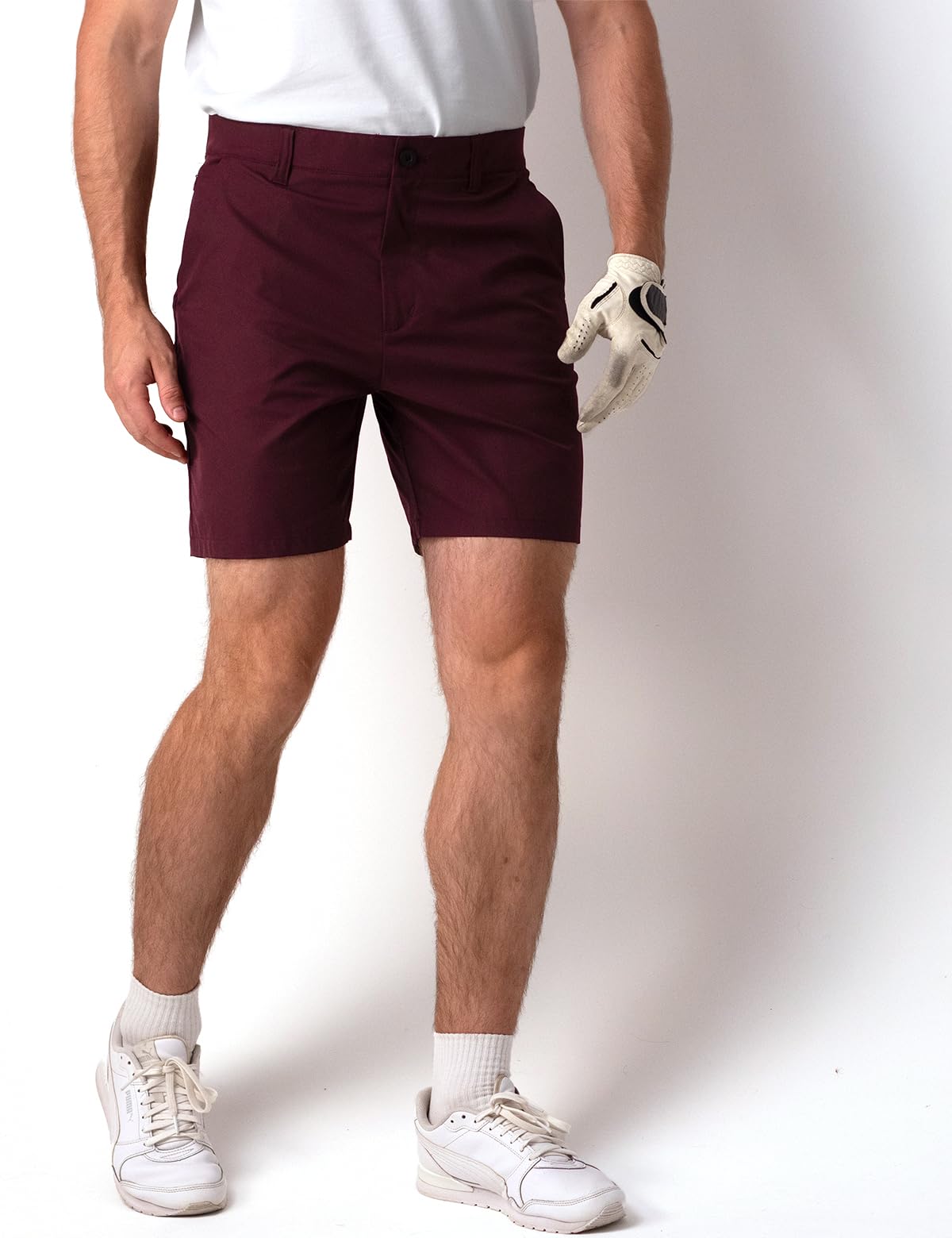 Dababell men's golf shorts front pocket design for essentials on course