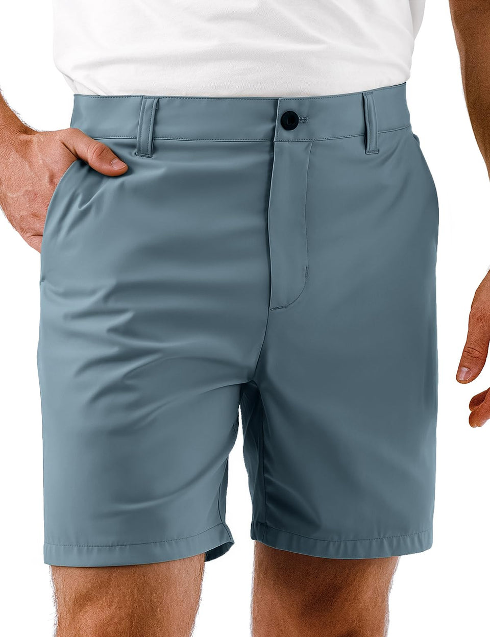Dababell men's golf shorts quick-dry fabric keeps you cool on sunny rounds.