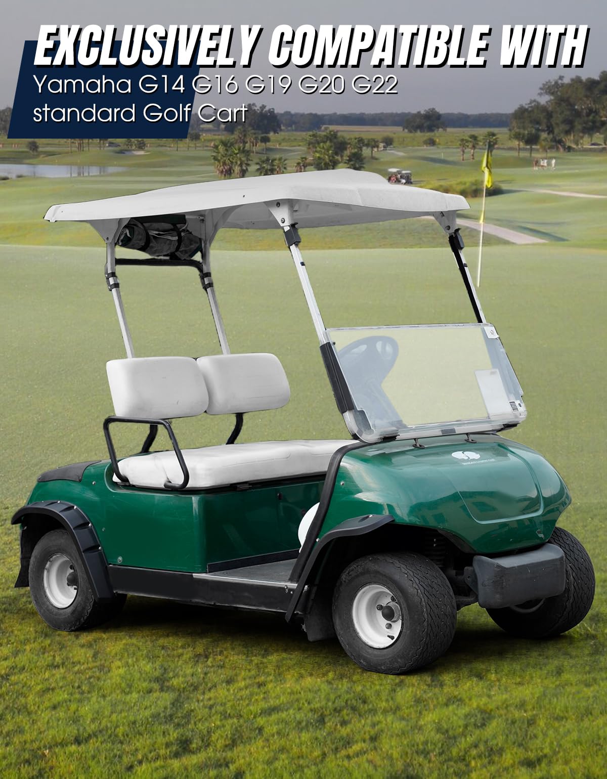 Dacalo angled baffles direct sound to front seats for clearer audio.