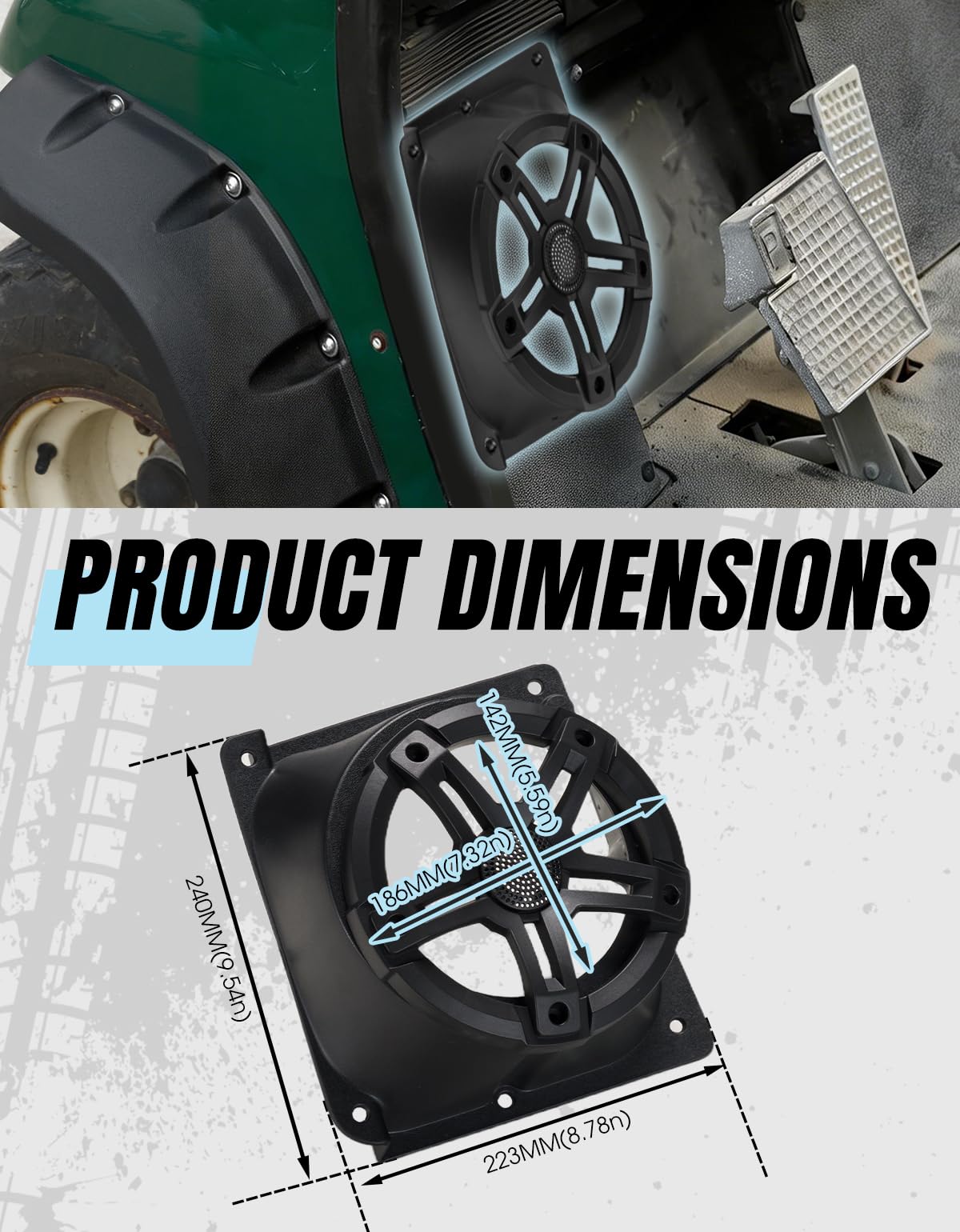 Dacalo durable, all-weather enclosure ensures outdoor reliability.