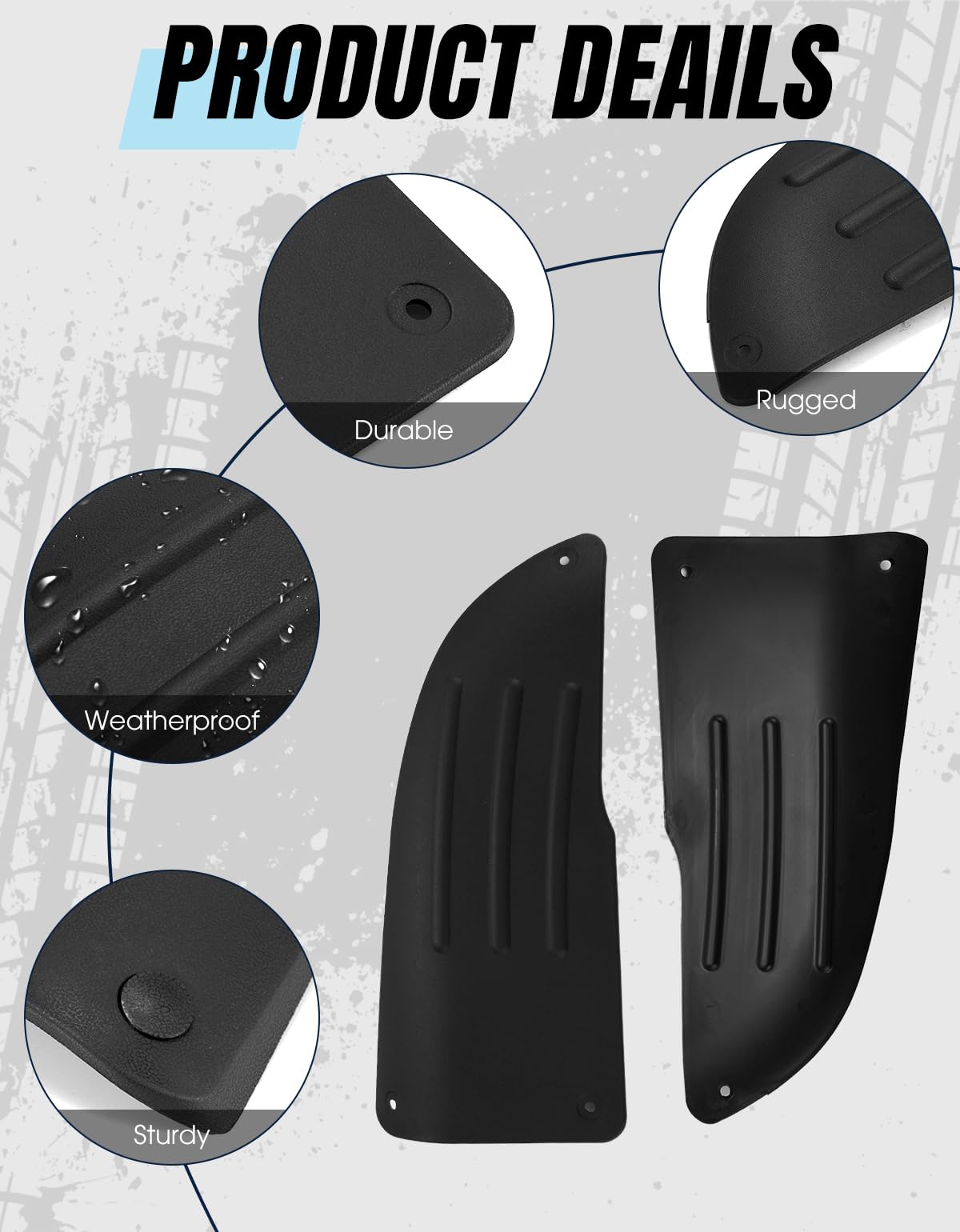 Dacalo EZGO RXV textured finish guards enhance look and protection