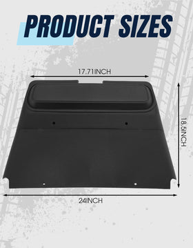Dacalo bumper shield durability aligns with OEM replacement parts 27166G01/02/04.