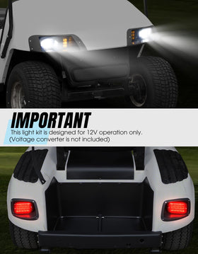 Dacalo headlight kit wiring harness enables future upgrades.