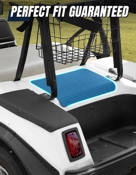 Dacalo rear panel protects internal parts from dust and moisture.