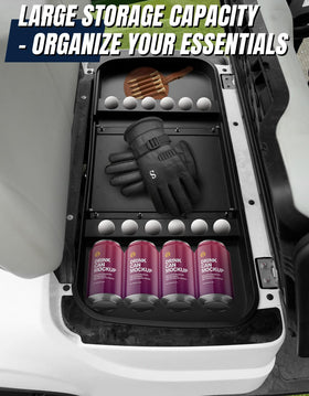 Dacalo storage tray helps organize golf essentials in the Yamaha G29.
