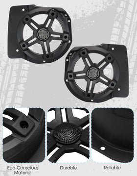 Dacalo UV-stable PP material close-up emphasizes all-weather durability.