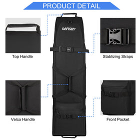 DAFISKY soft-sided foldable design for compact storage