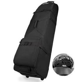 DAFISKY Golf Travel Bag with Wheels for easy airport transport