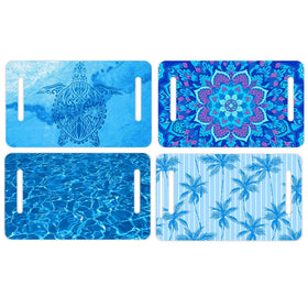 DaisyInner mandala seat cover front view showing stylish protection for golf cart seats