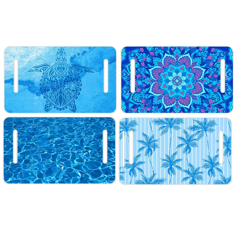 DaisyInner mandala seat cover front view showing stylish protection for golf cart seats
