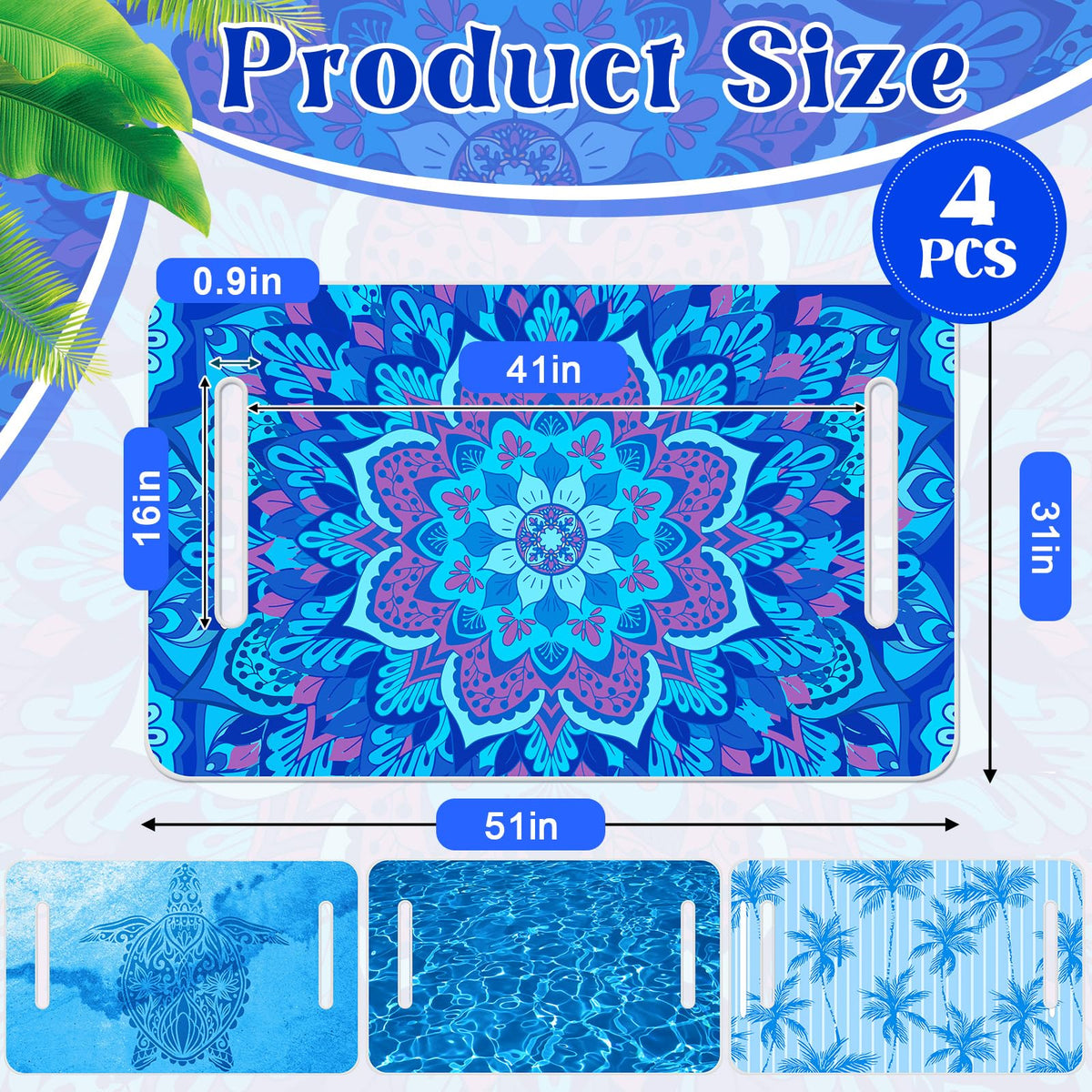 DaisyInner mandala seat cover side view highlights quick tool-free installation
