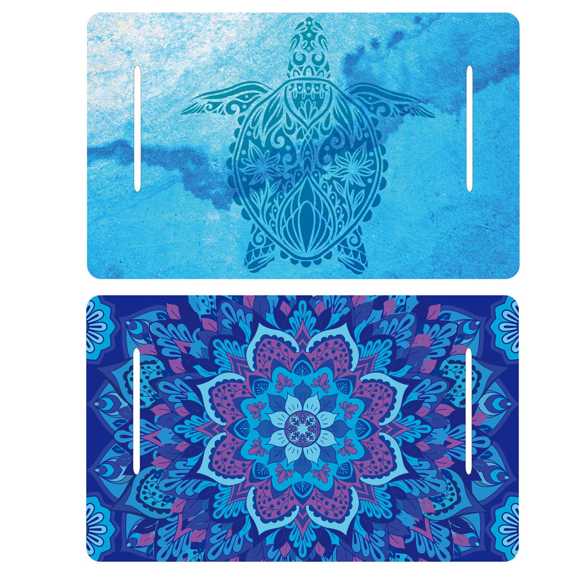 DaisyInner mandala style golf cart seat cover keeps you cool during sunny rounds