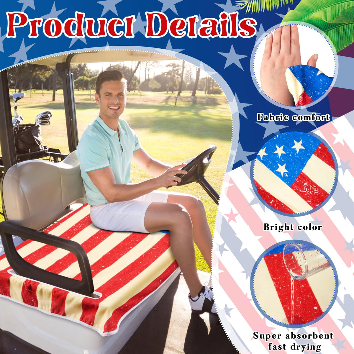 DaisyInner microfiber soft texture delivers comfortable, sweat-absorbing feel