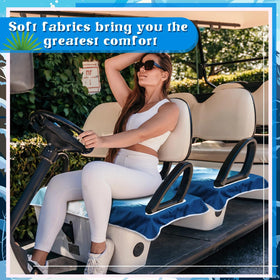 DaisyInner snowy mountain seat cover is machine washable for easy cleaning.