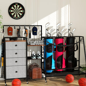 DALEMHOME four fabric drawers store shoes towels and apparel neatly