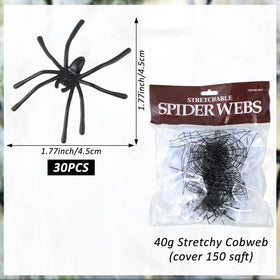 DANHMAO stretchy web covers large areas with quick, easy setup.
