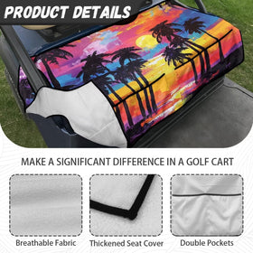 Darisoco breathable seat cover reduces heat buildup on hot days