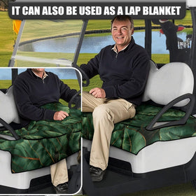Darisoco seat cover compatible with Club Car and similar models