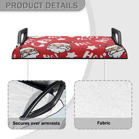 Darisoco durable seat cover shields cushions and protects seating area