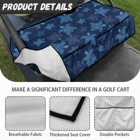 Darisoco durable towel-like material protects seats from heat and wear.