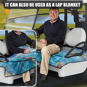 Darisoco easy-clean seat towel folds away for quick care.