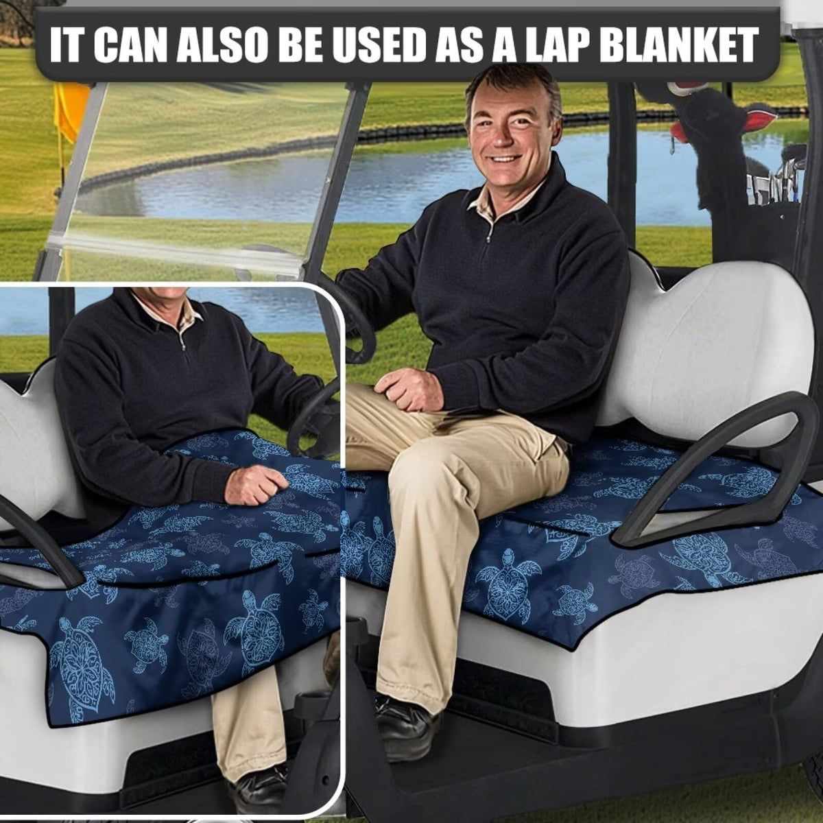 Darisoco easy-install blanket fits armrests for fast setup.