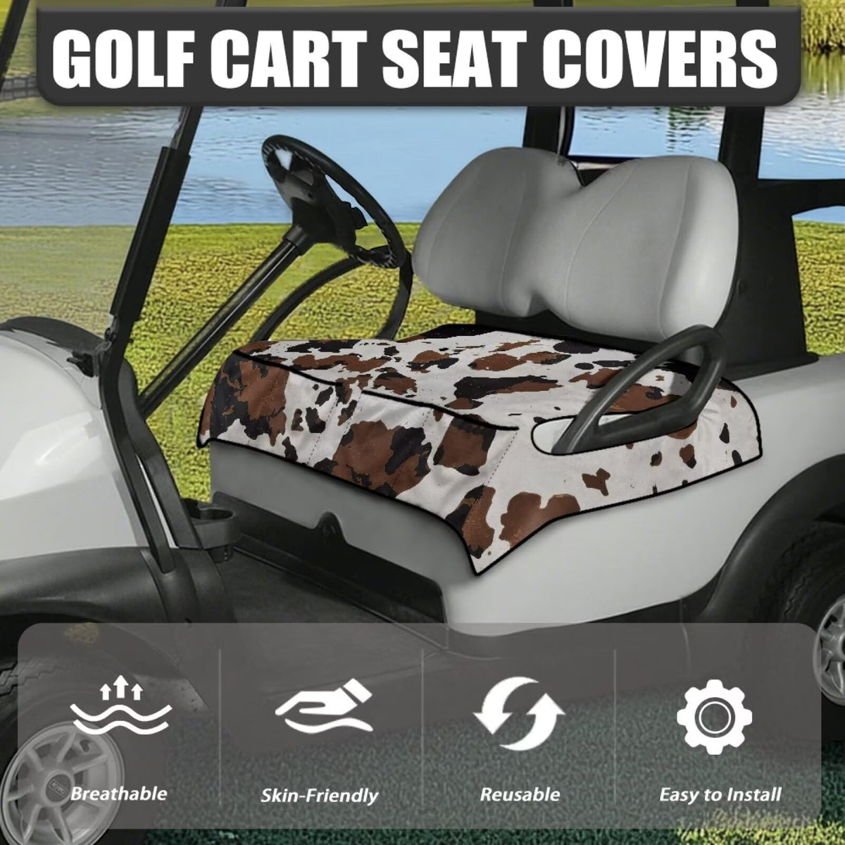 Eco-friendly, odorless material used in Darisoco seat cover for fresh seating.