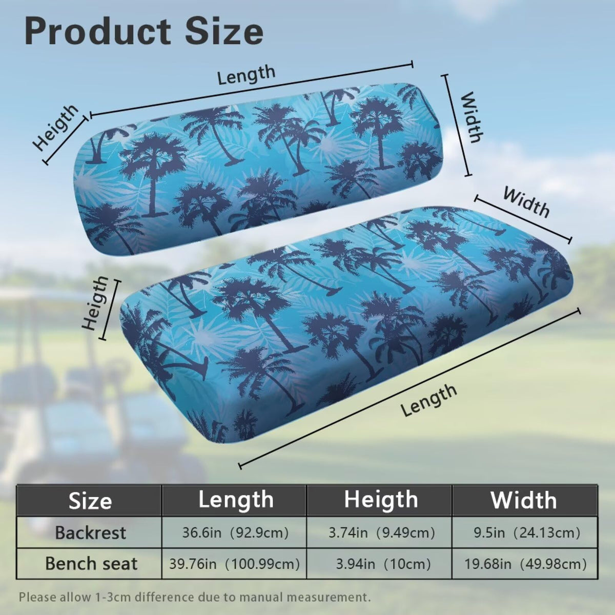 Darisoco elastic straps ensure a snug non-slip fit