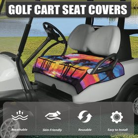 Darisoco golf cart blanket with four front pockets for sunglasses and water bottle