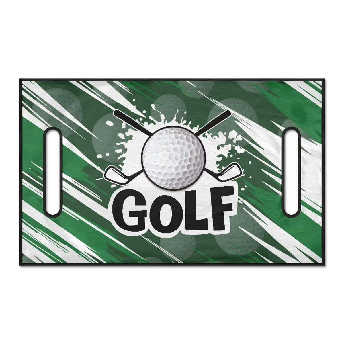 Darisoco golf cart seat towel blanket kept on seats after a round of golf