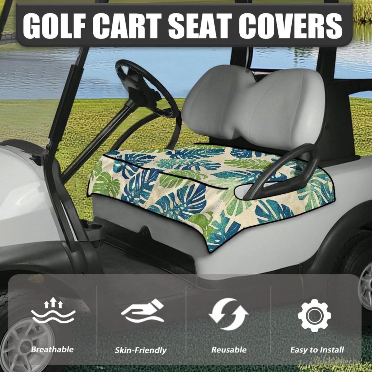Darisoco odorless eco-friendly material ensures quiet, fresh cart seating.