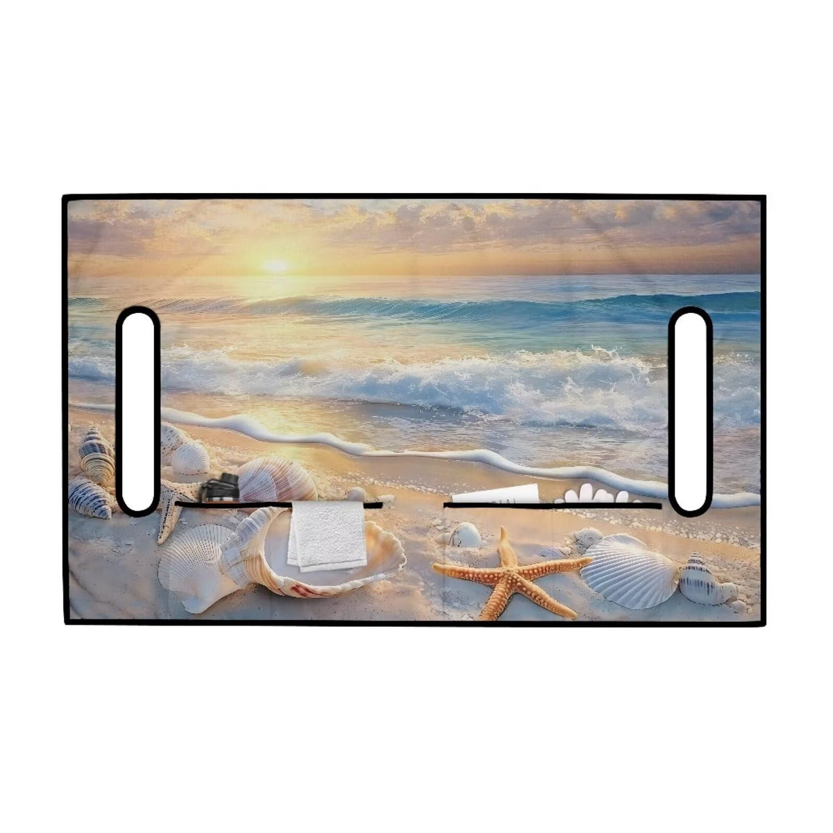 Darisoco Sea Star seat cover with four pockets to hold essentials