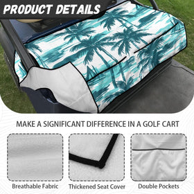 Darisoco four-pocket seat blanket keeps sunglasses, towels, gloves, and water close.