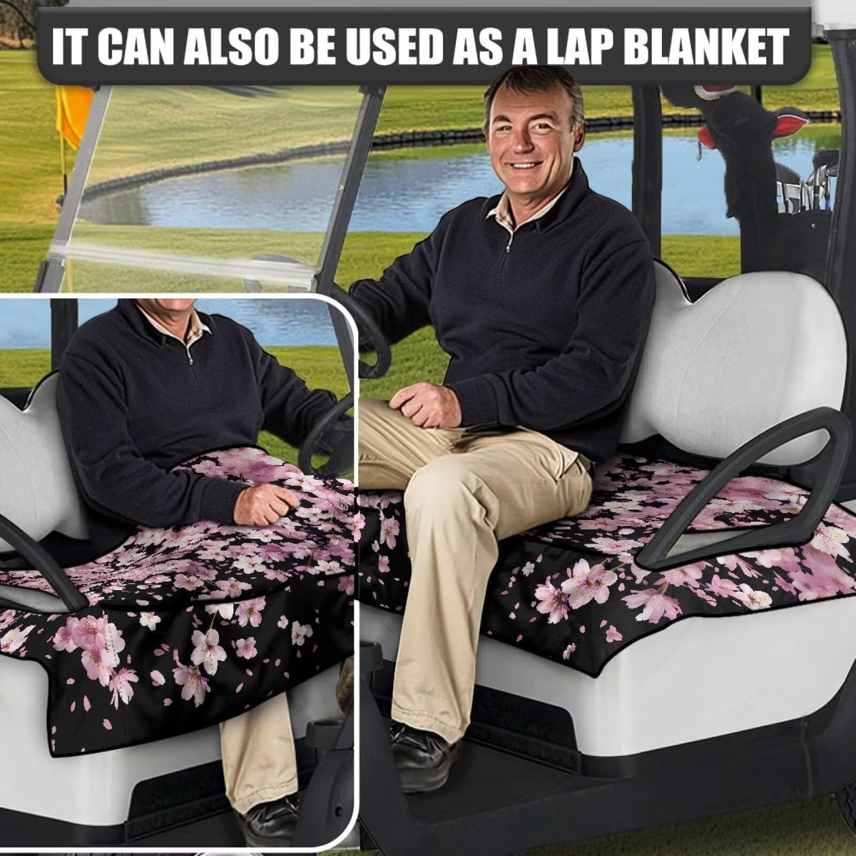 Darisoco seat cover is easy to clean and fast to remove.