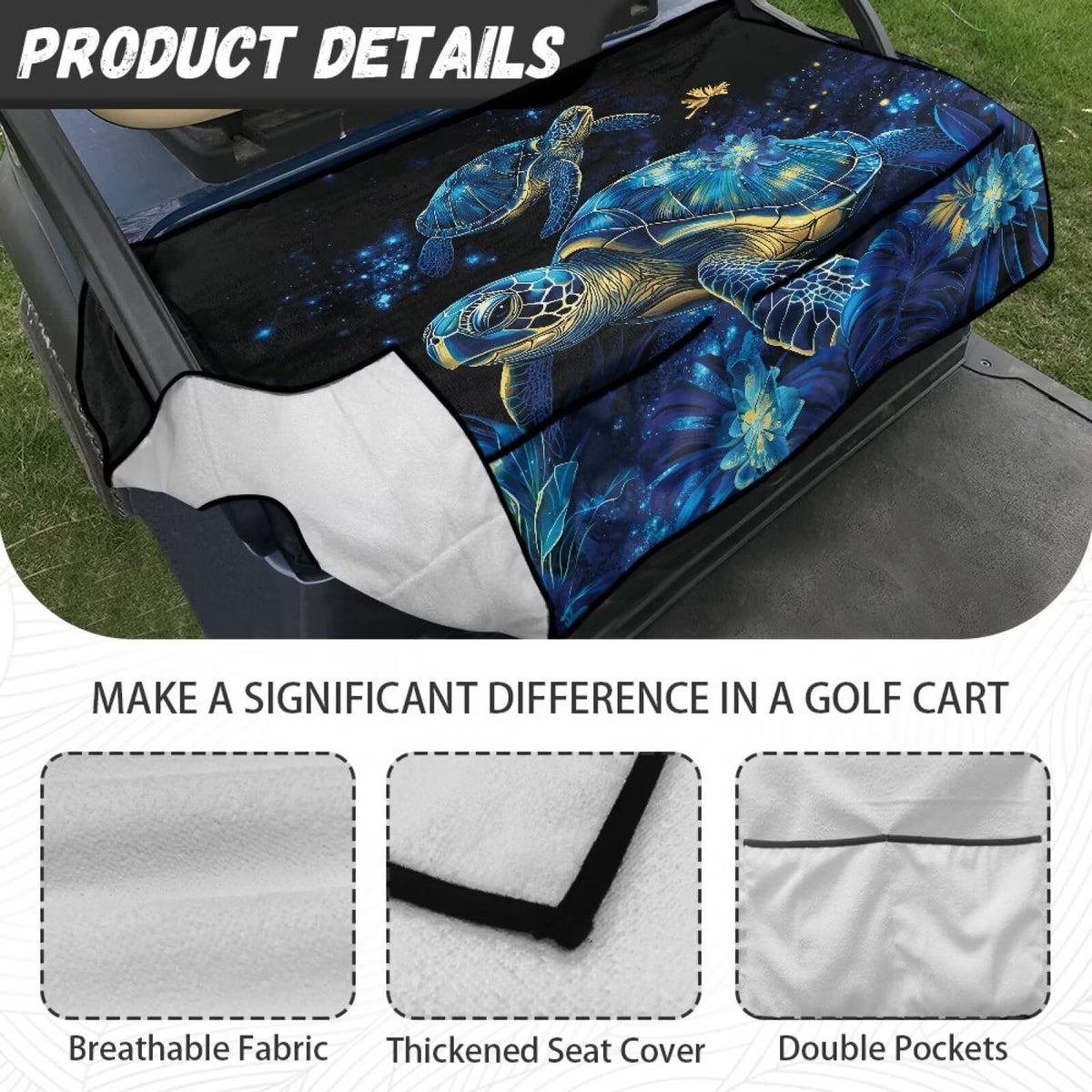 Darisoco flower pattern varieties enhance cart visibility and style.