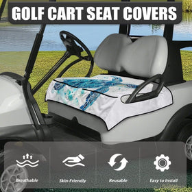 Darisoco 52x32 inch cover demonstrates full-seat coverage and easy installation.
