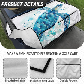 Darisoco seat protection from heat and cold shown in all-season feature.