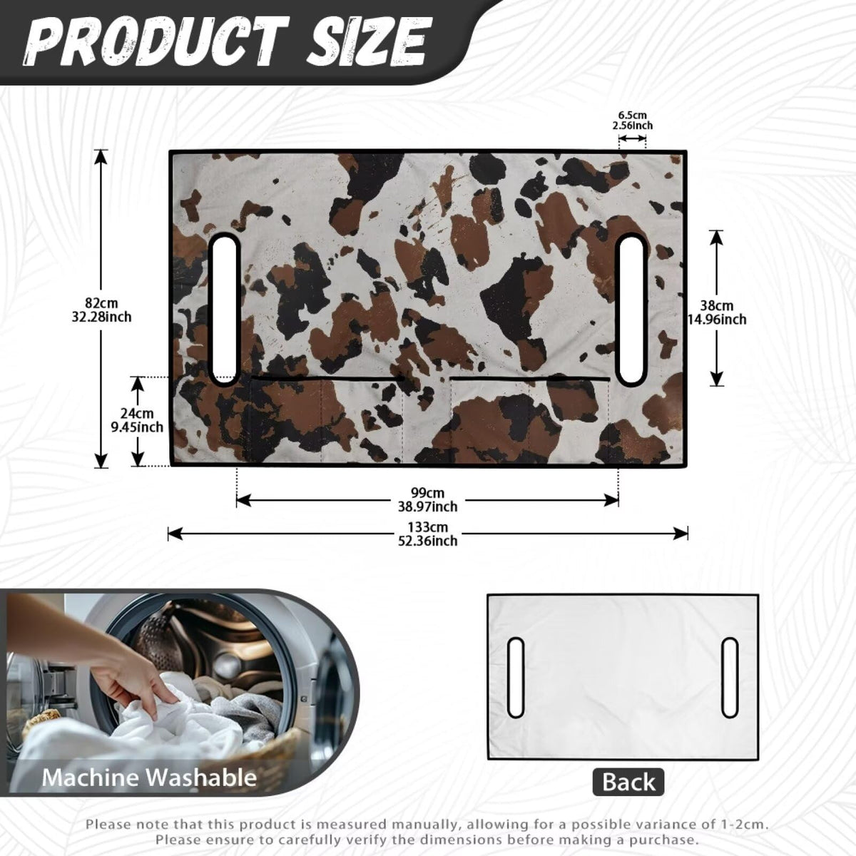 Side-hole design prevents shifting for easy installation and secure fit.