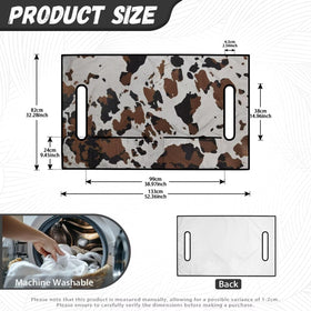 Side-hole design prevents shifting for easy installation and secure fit.