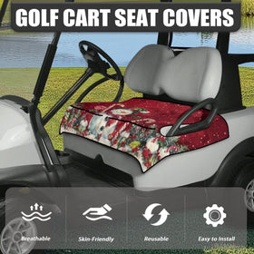 Darisoco universal 2-person seat fit for quick installation on most carts.