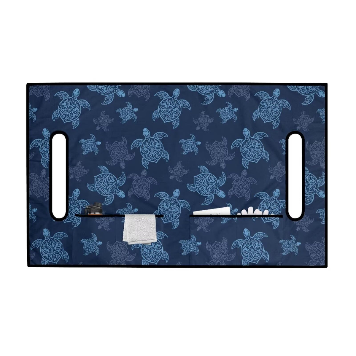 Darisoco universal 2-seat-fit seat blanket installs quickly on most carts.