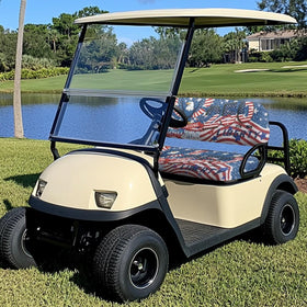 Darisoco universal-fit golf cart seat cover protecting seats across models
