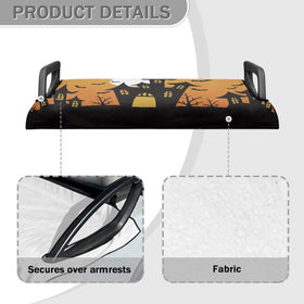 Darisoco universal-fit seat cover guards against dirt and wear.