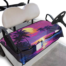Darisoco universal golf cart blanket fits most seats for quick upgrades.