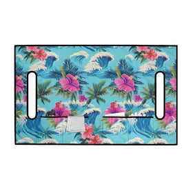 Darisoco Wave Palm blanket for two-person golf carts improves comfort.