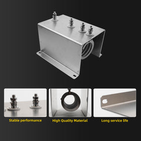 Dasbecan aluminum resistor assembly highlights heat-dissipating body and corrosion resistance.