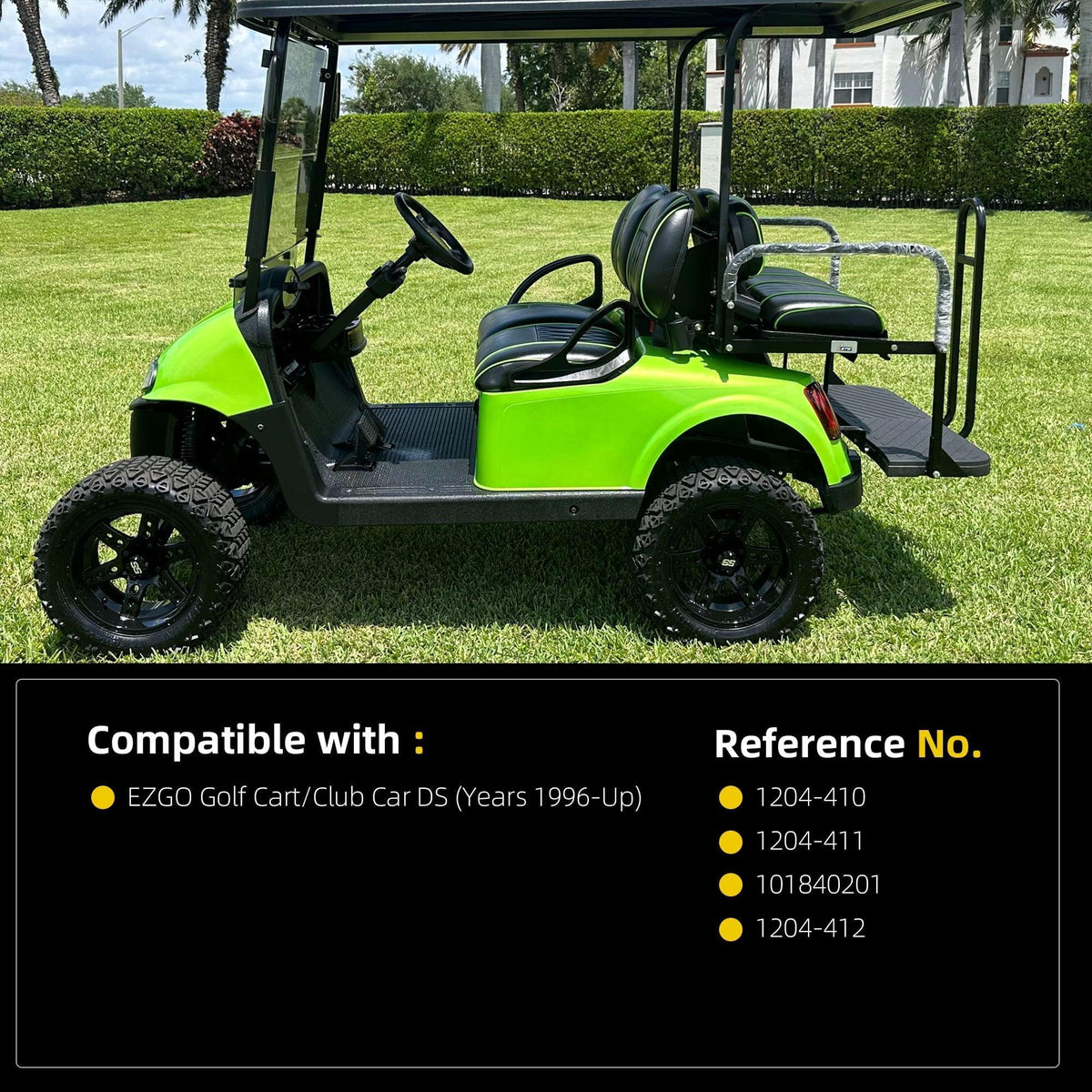 Close-up of Dasbecan EZGO PDS connectors for easy installation